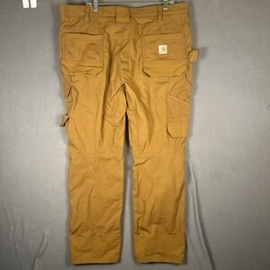 Carhartt 103337 Steel Rugged Flex Relaxed Fit Double-Front Cargo Work Pant 40x30